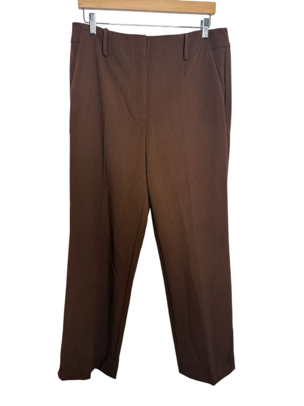 Talbots Southampton Brown Straight Leg Pants Size 12